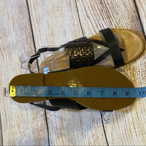 UGG Black and Tan Women's Sandals - Picture 11 of 12
